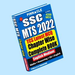 SSC MTS chapter wise I English medium ebook